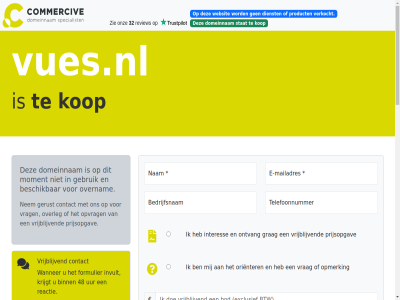 -2025 026 06 2021 21 24 33 4 48 979 aankop algemen all assistentie b.v bank bedrag bedrijfsnam beheert beher bel beschik betal binn brengt btw categorie commerciv contact daardor daarmee dienst direct domein domeinnam duizend e e-mail e-mailadres eenvoud eig eigenar en/of enkel exclusief formulier gebruik gemak genoemd gericht gerust grag gunning help hiervor hostingprovider ideal ideeen info@commercive.nl informatie ingedeeld instantie interes invult kop krijgt kunt letter lever leveringsgarantie mail mailadres mak mollie moment nam nem onderhoudt ontvang onz opgebouwd opmerk opvrag orienter overleg overnam portfolio portfolios prijsopgav prijz product reactie recht registraties snel spelfout start stat stell stur system telefoonnummer tijden toepass typ uur veilig veiling veld verhuiscod verhuiz verkocht verplicht verstur via voorbehoud voorwaard vrag vrijblijv vues.nl wanner we websit whatsapp