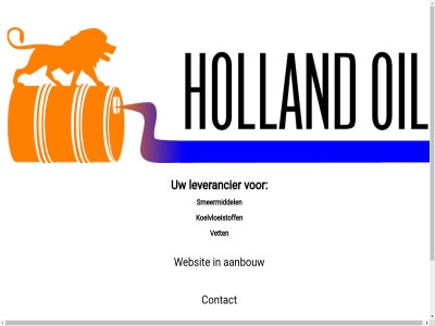 0613121987 aanbouw contact hom info@hollandoil.nl koelvloeistoff leverancier smeermiddel vet websit weter wout
