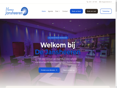0251 1 10 100 101 150 151 1961 20 200 201 2026 250 257 30 485 50 600 75 76 aankom aantal aanvrag activiteit agenda all bedrijv bekijk bel bericht beschik beteken bijeenkomst boek bridgeclub cater contact culturel datum dienst direct e e-mail elk evenement feest feestarrangement formulier gast geleg geluid gewenst gezell hart heemskerk het historie hom horeca hur inclusief info@jansheeren.nl informatie jansher jc kiez klar klein leon licht maandag mail maltezerplein mens modern mogelijk molenbos nam nem nieuw ontdek onz organisaties over particulier partner person podia privacybeleid recht regelmat selecter sjoelschijf sjoelveren slem snel soort soul stan stichting stur telefoonnummer thuisbasis ticketshop touch uitdag vandag vast verstur voorbehoud vul wekelijk welkom wens whatsapp wij zakelijk zal zalencentrum