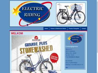 -1 01552.31.715 0513 51 51524880 651252 653388 8448 btw bv cn contact contactgegeven e e-mail electric elektrisch fashion fashion-fietser fax fiet fiets fietser fotografie heerenven hom info@electric-riding.nl jean kvk mail modebewust neptunus nl41 nl850070491b01 nr pointer product rabo rekeningnr riding telefon welkom
