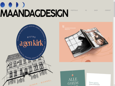 claudia@maandagdesign.com contact design maandag portfolio shop yo
