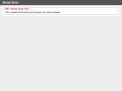 500 a and are be cannot displayed error for internal it looking problem resourc server the ther with you