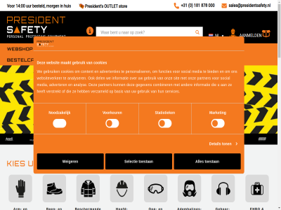 +31 0 00 000 1 14 181 19 2 3208 4 878 aanmeld ademhal advertenties adverter algemen analys analyser arm assortiment basis bedrijfsgegeven beeld ben bescherm bestelcatalogus besteld bied combiner contact content cookies curieweg data del detail disclaimer download ehbo ejendal fast functies gebruik gegeven gehor gelaatsbescherm handbescherm hom hoofd huis informatie jalas kennisbank kies kiest kj kleding leveringsvoorwaard linkedin maakt market media merk morg nederland new nieuw nieuwsbrief nieuwsoverzicht nl nodig noodzak onz oog order outlet over partner personaliser president procedur productgroep psp retour s safety sales@presidentsafety.nl sb schrijf selectie services sit social spijkenis statistiek stoei stor tegera toestan toestemm toestemmingsselectie ton uur uvex verstrekt verzameld verzendcondities via voetbescherm volg voorkeur waarom we webshop websit websiteverker weiger werkkled whatsapp