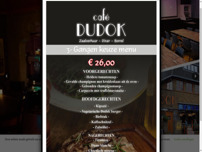 accepter afmeld akkoord caf cookie cookies diner drank dudok ervan ervar gan gat gebruik hiermee hilversum instell kunt lunch maakt onlin reserver tel verbeter vergader we websit wenst