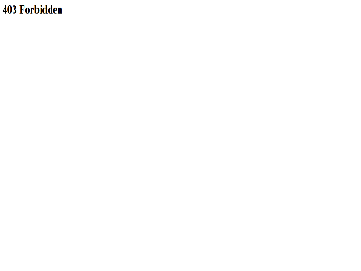 403 error forbid