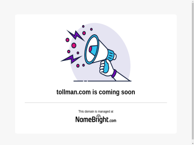 at coming domain managed namebright son this tollman.com