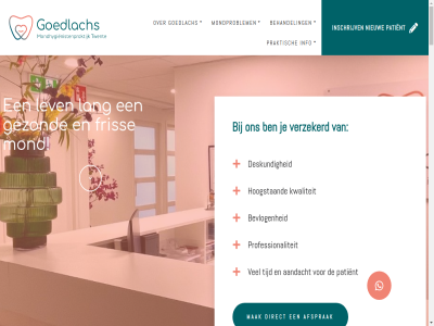 06 074 15.45 16.45 17.45 27 29 303 70371784 7556 8.00 8.30 87052050 aandacht afsprak agb algemen behandel bevlog bron copyright deskund dinsdag direct donderdag factur fris gezond goedlach hengelo hoogstaand info info@goedlachs.nl inschrijv klachtenregel kvk kwaliteit lang lev maandag mak mond mondhygienist mondhygienistenpraktijk mondproblem nieuw nvm nvm-mondhygienist openingstijd patient pe praktisch privacyverklar professionaliteit tariev tijd twent uur vergoed verzekerd voorwaard vrijdag welbergweg woensdag