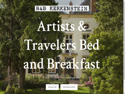 a and artist bed breakfast creat english kerkenstein nederland plac regenerat relax to traveler