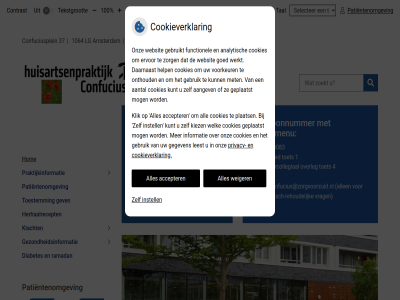 -0030600 -6130083 020 08.00 088 1 10 100 1064 17.00 37 4 accepter allen amsterdam arabisch buit confucius confucius@zorgvoorzuid.nl confuciusplein contact contrast cookieverklar diabetes email engel gehel gemaakt geopend gev gezondheidsinformatie herhaalrecept hom hoofdmenu huisartsenpost huisartsenpraktijk inhoud instell intercollegiaal jar keuzemenu klacht kunt lg maandag mail medisch medisch-inhoud menu mogelijk niet openingstijd opnem overleg patientenomgev praktijk praktijkinformatie privacy ramadan selecter spoed spoedeis stell submenu tal tekst tekstgrot tel telefoonnummer toestemm toet turk uren uur vergrot verklein vrag vrijdag weiger zak zoek
