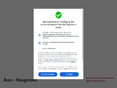 210 aces anbieter angebot approved auf berechtigt best bittet busines button club cookie cookie-einstellung cookies dageg darauf dat datenschutz den dieser durf ein eindeut einem einig einspruch einstellung einwill einwilligung endgerat entwicklung erheb find folgendes fur genaue gerat geratedat geteilt grundlag hoogeven ihr ihrem ihrer ihres im information inhalt interesses kennung konn link list menu messung mit moglicherweis nutz oder option partner partnern performanc personalisiert personenbezogen seit sie sowie speichern speziell standortbestimmung uber um und unser unt verarbeit verbesserung verwalt verwend verwendet von websit weiter werbeleistung werbung werd widerruf wir zielgruppenforschung zu zugreif zugriff zum zur