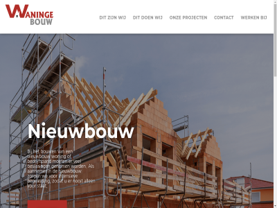 aandacht bouw contact gemaakt homepag kwaliteit onz person project vakmanschap waning websit werk wij