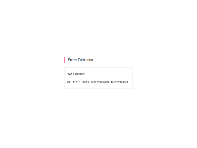 -1788766886291 -4 403 585fl ae3f39b8bcf error forbid fra1 id