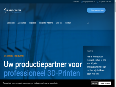 +31 0 218 329 347 3991 3d 3d-printed 3d-printen 3d-printing 40 9001 aanvrag additiv adres afwerk algemen all allow analyses ananass applicaties ban bekijk best bestand bijban blog braces carbon classic color contact cookies copyright ct custom declin design direct drones eco enkel enkel-voetorthes ensur enthousiastel evo experienc eyewear feeling flam footprint for full get hout hr ideal industriel info@rapidcenter.nl inspiratie iso jij jou kal legacy levertijd maquettes maritiem material medewerker mogelijk n nem netherland nieuwsitem nl nylon on onderdel ontvang onz our oval pa12 polyurethan populair prijz print printed printing privacybeleid productie productiepartner professionel rapidcenter reductie reserv retardant s schaalmodell schoonheid selectie servic start student system team techniek technisch the this to toepass tpu uas uas-system uav upload uses vacatur vacatures veeleis via voetorthes volg voorwaard vrag websit welkom werkvoorbereider wij yoghurtbak you zeilschip