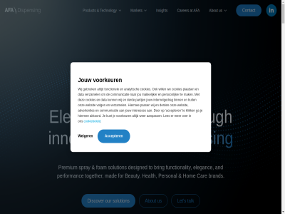 040 151 309 5651 9600 a aanpass about accepter achtseweg advertenties afa agil air akkoord aligned analytisch and application are at b beauty binn bold brand bright bring built buit by car carer category challenges co co-creat collaborat communicatie compact complementary connect consumer contact conversation cookie cookiebeleid cookies cor creat data deliver dep derd design designed develop devices differenc different dis disclaimer discover dispens div diver don driv eindhov eleganc elevat essential evolv expect experiences fabric fast flairosol foam focus for functionality functionel futur future-ready ga gebruik guided gw hardwar health hiermee high high-performanc history hom how ideas impact industries innovation innovation-driv innovativ insecticides insight interesses internetgedrag into jou jouw just klik kunt latest learn les let lik liquid long long-term mad mak making makkelijker market mor mov multi multi-us must ned netherland new not offer on one onz opco opportunity opus or other our packag partij pass pav pensing perfectly performanc personal persoonlijker pet plaats plant platform policy precision premium principles privacy product prov quality rang rather re ready real relevanc repellant representatives s shap shaped shared singl single-us sitemap smart softwar solution spray stand start staying strijp superior surfac sync system t tailored talk team technology term than that the think three through to together tq transform trend true turn unafraid understand us use utilization verzamel vision volg volum voorkeur way we websit weiger welcom wer what wher who why wid wij will with your zuid