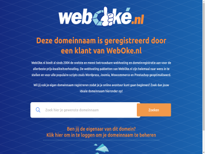 2004 all allerbest avontur beginn beher betrouw biedt domein domeinnam domeinregistratie eig eigenar gan geoptimaliseerd geregistreerd gratis helemal hieronder hosting ideal jij joomla jouw klant klik kunt kwaliteitverhoud logg meest onlin pakket populair prestashop prijs prijs-kwaliteitverhoud registratie registrer reseller script sind snelst stell verhuisservic webhost webok weboke.nl wen woocommerc wordpres zoal zodat zoek