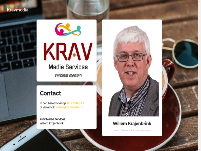 06 212 42 846 account account-manager adviseur bereik contact email hom krajenbrink krav kravmedia manager media services via willem willem@kravmedia.nl