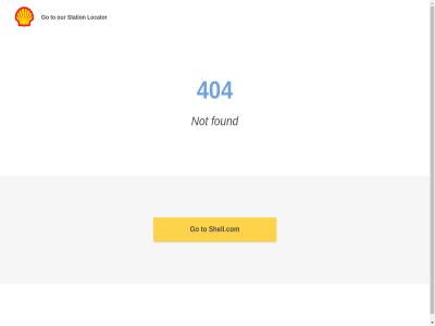 404 error found go locator not our shell.com station to