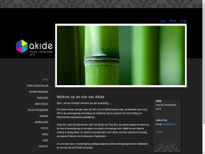 0646167044 20 2026 80 aandacht agenda akid angely bedrijf belang binnenruimtes binnenshuis breng chi circa contact daarmee design duidelijk e e-mail echt even feng foto hom huis info@akide.nl inricht interieur interieurdesign ki kok link mag mail meest men mens meppel nin ontstan ontwikkel optimal s santhos shui sit sitemap star tai tao/qigong thuis tijd toe verander video voldoend voorstell waarin webdesign wel welkom werkend werkomgev won workshop zorg