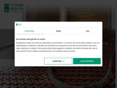 2 aanpass advertenties adverter analys analyser basis bied cementdekvloer combiner contact content cookies dekvloer del detail droogtijd duurzam eco flor functies gebruik gegeven geleid goed hom informatie inhoud kort levertijd maakt media noord offert onz partner personaliser schuimbeton services sit social spring toestan toestemm verstrekt verzameld vloerverwarm vrag vrijblijv we websit websiteverker welkom