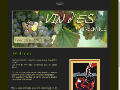 aanbied adres bent betal copyright d es exclusiev facebookpagina gebruiksvoorwaard geinteresseerd hom info@vindes.nl juist kunt maand onz prijz privacybeleid vin vind wijn wijnservic