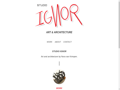 about and architectur art by contact ignor krimp nora studio work