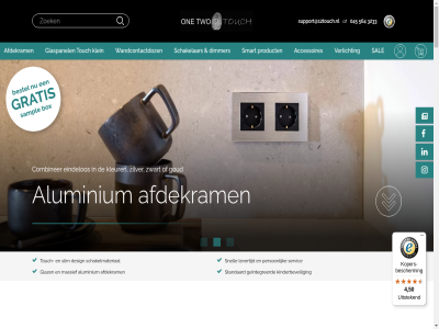 045 1 2 2026 3 30 3233 4 50 56 564 6433 accessoires afdekram algemen aluminium amg b.v bescherm bestel bezoek bezwar binn box combiner contact copyright dag design dimmer disclaimer eindelos geintegreerd glaspanel glaz goud gratis handelsondernem handleid heerl info@one-two-touch.com installatie kd kinderbeveil klant klein kleur koper kopers-bescherm koum lan levertijd lux mail massief nederland nem nettt nieuw nze o one onz openingstijd partners/zakelijke person privacy privacystatement product retourner sal sampl schakelar schakelmateriaal servic showroom/winkel slim smart snell standaard support support@12touch.nl t touch two uitstek veelgesteld verklar verlicht verzend voorwaard vrag wandcontactdoz winkel zilver zwart