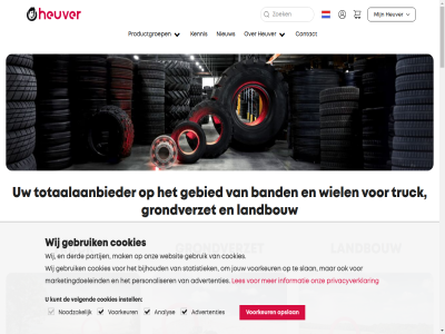 +31 0 10 14 180.000 2025 523 55 59 850 9 aanbod advertenties advies all analys assortiment band begint begrijp bekijk best beteken bijdrag bijhoud blijv bonusshop breedst button central concept contact contactgegeven cookie cookie-instell cookies de derd disclaimer diver eig en enkel ervaart excap full full-servic full-service-concept gebied gebruik gebruikt gegarandeerd gemaakt gemak gemiddeld geschiedenis gratis grondverzet grondverzetband grot gunstig heuver heuver.com heuver.nl huismerk ieder inclusief indrukwek industriel info@heuver.nl informatie inlogg innam inruil instell interessant it jouw juist karkass kennis klant klanttevredenheidsonderzoek kunt landbouw landbouwband landbouwgebied lat les lever locatie maakt machin mak marketingdoeleind mat mer merk montag nieuw noodzak nps nps-scor onbeantwoord onderstaand ontdek onuitput onz op-maat-gemaakt oploss opslan optimal partij personaliser premium premium-merk prijz privacy privacyverklar product productgroep profiteert profiter proposities razendsnell registrer reis resultat round s sam scherpst scor servic slan snell specialist sprek stan statement statistiek stuk tal toepass topresultat totaalaanbieder totaalleverancier trot truck truckband typ uitstek vandag velg verbeter verhal verklar verlen via voerd volgend voordel voorkeur voorrad voorzien vrag war we webshop websit werk wet wiel wij zak zo