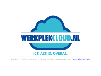 -2105188 085 17 82462836 9403dn applicatie ass at b.v bezoek desktop hosting info kvk server spanjelan werkplekcloud werkplekcloud.nl