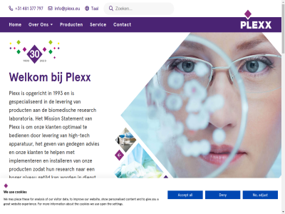 +31 1993 2020 2023 2026 30 377 481 7 797 a about accept actief adjust advies afgelop all anaesthesie analysis and animal apparatur aquatic b.v bedank bedien bedrijf begon behal bekijk bericht besprek best bestat bezoek bied biomedisch consultant contact content cookies creation daarbuit dankbar data demonstratie denk deny dienst driv een equipment europa euthanasie experienc for gebruiksvoorwaard gedeg geneeskund gespecialiseerd gesteund getild gev giv grag great help hieronder high high-tech hoger hom huisvest hydropac idee identificatie iederen implementer improv info@plexx.eu informatie information installer januari jar kies klant klantenservic komt koninkrijk kooiverrijk kun lab laboratoria les lever liefst link locatie mat may mee meeting mens mission mog mor nem nieuw niveau no ondersteun onderzoeksdoel onz open opgericht oploss optimal our person personalised pixel plac plexx privacybeleid product productadvies productcategorieen productexpertis productpakket publicaties realisatie research scroll servic setting show statement sted tal tech the thes to uitgegroeid uitstek use verander verder verenigd vind visitor voer volg waard war we websit welkom wetenschap will wilt you zien zodat zoek