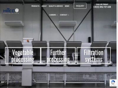 +31 0 2025 35 438 5 737 8013 852 about accord account addres advis all and apply are as b.v baileystrat by call carer ce characterized cleanability combin contact designed develop development durability e e-mail ehedg experienc expertis filtration focus fod foodsystem for friendlines further guidelines haccp high high-quality hitec hygien industry info@hitecbv.nl inquiry into issued latest m machines mad mail maintenanc maintenance-friendlines met much new newsletter on our phon player possibl proces process produc product quality realized references reliability requirement rv safety send servic service@hitecbv.nl sitemap skill solution specific stainles standard stel strives system tailor tailor-mad takes term that the to today us usda user user-friendlines vegetabl video we with work year zwoll