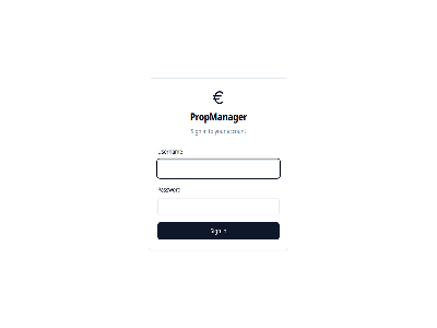 account apartment building management password propmanager sign to usernam your