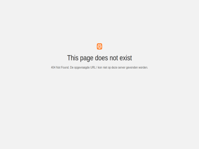 404 does exist found gevond not opgevraagd pag server this url