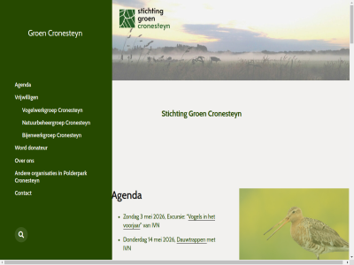 12 14 2024 2025 2026 21 3 9 adri agenda anbi ander april archief augustus bescherm bijenwerkgroep biodiver contact cronesteyn dauwtrapp december donateur donderdag excursie foto gekroond groen groen.cronesteyn grot informatiev instagram ivn juli juni kijk klik kristel landschap leid les maaik mei meld menno moerastuinexcursie mooi natur natuurbeheergroep natuurmonument nieuwsbrief nor onz oogstmarkt organisaties polderpark presentaties reemer schap slootsafari stichting thema verbeter vogel vogelwerkgroep voorjar vrijwill vrijwilliger wandel wandelrout westra winter word zet zomer zondag