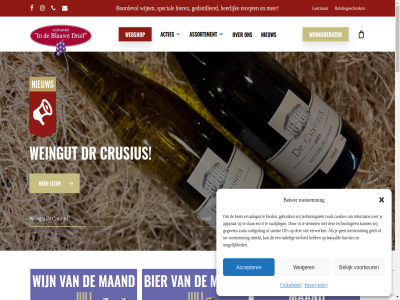 0 00 024 09 13 14 17 18 20 2025 30 35 355 46 49 6531 7 73 99 aanbied accepter acties alcohol algemen all apparat assortiment beher bekijk bepaald best bied bier blauw blijf boordevol born cero chardonnay contact content cookie cookiebeleid cookies crusius dag dedruif dinsdag donderdag dr druif e e-mail email en/of ervar facebok functies gebruik gedistilleerd geeft gegeven geslot gin heerlijk hoogt id info@dedruif.nl informatie inspiratie instagram intrekt invloed jar leerzam lekkerst lez maand maandag maandelijk mail main mens mis mogelijk nadel nem nieuw nieuwsbrief nijmeg nix18 nooit ontvang onz openingstijd organic phon policy privacy product proefcourant raadpleg recent recept relatiegeschenk rondleid ros s scherpst schrijf sh sit skip slan speciaalbier special spirit steenbokstrat stemm surfgedrag t technologieen telefon th tip to toestemm uniek updat verkop verwerk virtuel voorkeur voorwaard vrijdag webshop weiger weingut wij wijn wijngenerator wijnhandel winkel woensdag zaterdag zinfandel zoal zondag