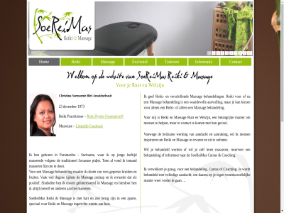 00 0320 06 1 10 17 1973 2 21832162 218889 23 3 4 5 6 7 8 9 aandacht all bamboe behandel behandeld belangrijk boek coaching contact cursus daarna december eig email exclusief facebok foundation gan gevoel grag help hom info@soereimas.nl informatie informer ki kom krijg kwam lelystad ler linkedin manier marnie mas massag masser masseus mens nam ontwerp per practitioner realisatie recht rei reiki reserver rust ryoho sag soe soereimas soereimas.nl stell tariev telefonisch uitleg uur verantwoord verder verwelkom volled voorbehoud vrag websit welkom welzijn wer werkdag wild xaliber.nl