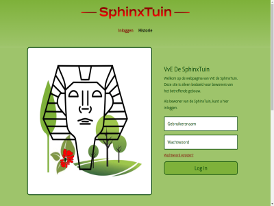 2023 allen bedoeld betreff bewoner gebouw historie inlogg kunt log sit sphinxtuin verget vve wachtwoord webpagina welkom