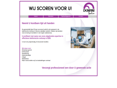 contact demani dienst hom opdrachtgever