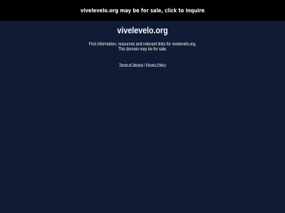and be click domain find for information inquir link may policy privacy relevant resources sal servic term this to vivelevelo.org