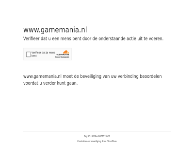 8818ed307f519b33 actie bent beoordel beveil cloudflar even gan geduld id kunt men onderstaand prestaties ray verbind verder verifieer voer voordat www.gamemania.nl