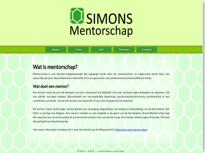 -2021 2015 doet informatie mentor mentorschap simon simonsmentorschap