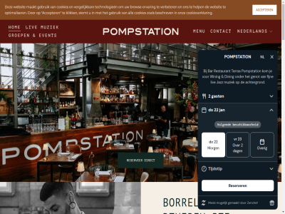 +3120 0 00 1094 18 19 2026 21 2888 30 52 692 aandacht accepter ae aged agenda algemen all amsterdam annuleringsvoorwaard apart avond bar bedoeld bekijk belev beschrev bied biertj borrel borrelhapj bossa/nova brow browse-ervar by cadeaubon cart cash chef cocktail complet contact cookies cookieverklar culinair daarbij daarna daarnaast dienst digital diner dining dinsdag direct dry dry-aged eenvoud eigenzinn ervar eten etna event facebok fijn gang gebruik gegarandeerd genoeg genot gerecht gewon glas groep groepsdiner haast help historie hom ieder info@pompstation.nu instagram introductie januari jazzy keuz klik kom kop kort kun la lat leid lever liedjes liv lokal maakt mad mailbox mat meestal meld menu mooi mooist music muziek nederland nem nieuwsbrief noordflank offert ontvang ontvangst onz opgebouwd opsmuk optimaliser optreden organiser overeenkomst plat pompstation precies reserver reserverd restaurant right rond ruim ruimt rund schenk seizoen server singer/songwriter smak som soulful spanning start stemt stukj tafel tango technologieen terecht terras tijd tijden toepass trot trouw vanaf vegetarisch verbeter vergelijk verhal verleid verrass vijfgangenmenu vind vis vles volg vrag vrijdag vul vulkanisch we websit wens wij wijn wijnmaker wilt wines wining x zaterdag zeeburgerdijk zien zoal zoekt à