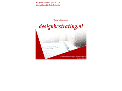 bestrat designbestrating.nl kuiper v.o.f