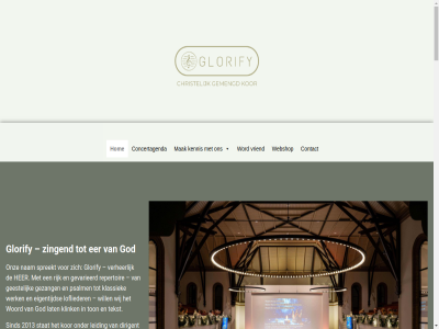 2013 25 activiteit agenda all allen bekijk bewog christelijk concertagenda contact dirigent e e-mail eer eerstvolg eigentijd extraatjes gebruik geestelijk gehoud geld gemengd gerust gevarieerd gezang glorify god grag groep grot hart hen her hom hoogt info@glorify-meppel.nl inspirer jap kanal kennis kijk klassiek klink kor kramer laatst lat leiding loflieder mail mak media men mens meppel minst mogelijk nam natur nem nieuw nodig oktober ontwikkel onz opnieuw oprecht optred passie psalm repertoir rijk sind social sponsor spreekt stat sted stur tekst ton vakmanschap verher vertrouwd verzamel volled vrag vriend we webshop werk wet wij will woord word zangavond zing zingend zondag zuidwoldiger zuiver