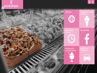 ambacht assortiment bekijk bernardo contact de ede facebok gemaakt geniet heerlijk ijsj ijssalon kunt menu nieuw open openings-tijd plek rout s tijd toggl twitter vandag ver vitrin war