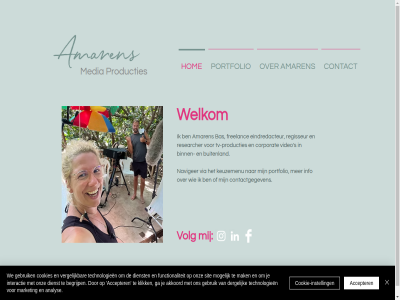+31 0 17 2025 526 6 884 accepter akkoord allround amaren analys bas begrijp binn buitenland by contact contactgegeven cookie cookie-instell cookies corporat dergelijk dienst eindredacteur follow freelanc functionaliteit ga gebruik hom info info@amarens.tv instell interactie keuzemenu klik mak market media mogelijk naviger nederland onz portfolio producties regisseur researcher s sit technologieen televisiemaker tv tv-producties vergelijk via video volg we welkom