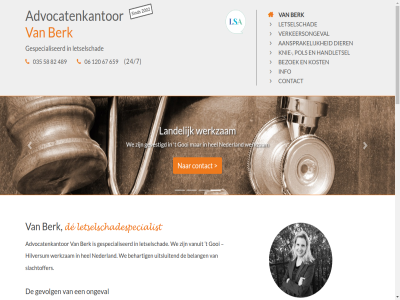035 06 120 24 24/7 489 58 659 67 7 82 a aangeslot aansprak advocaatkost advocat advocatenkantor all almer amersfoort amsterdam arbeidsongeschikt asp auto baarn beantwoord behandel behart belang bent beperk bereik berk besprek betrok bezoek bilt blaricum bussum contact contactformulier d daarnaast dag de deskund dier drs e e-mail eemnes eerst erkenn fas gederfd gehel genom gerust gespecialiseerd gesprek gevestigd gevolg goed gooi grag grot hand handletsel hel hilversum huishoud huiz i ieder iederen info info@advocatenkantoorvanberk.nl ingrijp inkomst inschakel juridisch klein knie kom kortom kost kostelos kunt landelijk lang lelystad letselschad letselschadeadvocat letselschadespecialist letselschadezak lev lid lsa mail mak medisch mogelijk mr muid n nederland nem next onderhoud ongeval onverwacht oost opgetred ord over per person personenschad pol previous rak reparatiekost schad slachtoffer soest specialistatie specialistatie-veren specialiteit spel stan sterk t tijdelijk traject uitsluit utrecht uur vanuit veiligstell veren verhaald verkeersongeval vervel verzekerar verzekerd verzekeringsrecht via vooraf vrag vrijblijv we weesp wek wending werkzam wij woning woord zaakschad zak zeewold zuid