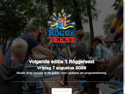 2026 7 aanmeld ameland augustus editie gat gezin hel houdt muziek onz programmer rôggefeest social sponsor straattheater t updates volgend vrijdag