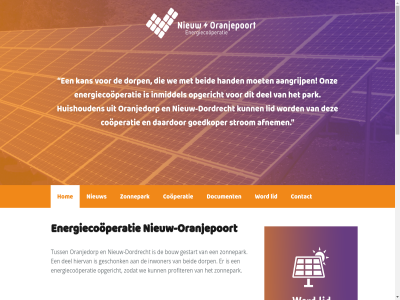 71840605 aangesloten1 aangrijp afnem beid bekend bereikt bewonersavond bouw cob contact cooperatie daardor del document dordrecht dorp echt emm energie energiecooperatie gemaakt gemeent geschonk gestart goedkoper hand hiervan hom huishouden inmiddel interreg inwoner kan kvk lid lijk lokal mee mijlpal moet mogelijk nieuw nieuw-dordrecht nieuw-oranjepoort north onderdel ondersteund onz opgericht opgewekt oranjedorp oranjepoort park privacy profiter programma project region sea servicepunt strom tuss vanuit we webba websit wel wer word zodat zonnepark