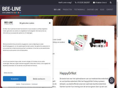 +31 .. 0 2026 2682957 30 302682957 accepter afstemm algemen all analyser apparat assortiment b.v bee bee-lin bee-line.nl behaalt beher bekijk belgie benelux bepaald bericht best beter beveil bezoek bezoeker binn blog branch contact cookie cookie-instell cookies customer detailhandel dienst dienstverlen disclaimer doeleind doeltreff draadlos draadloz druk e e-mailadres elk email en/of feedback feedbacksmiley functioner gast gebruik geeft gegeven gehel geldt gericht gev goed happyornot hiermee hoogwaard horeca identificatiegegeven ieder impressum info@bee-line.nl informatie ingezet instell intrek intrekt journey jouw klant klanttevred knopp kunt lat later lever lin mailadres mak medewerker medewerktevred mening middel mogelijk moment nam nederland onderdel onz oploss oproep oproepsystem opslan optimal optimalisatie optimaliser prettig prijswinn privacy privacyverklar product raadpleg recht servic servicegericht sitemap slimm smiley snel specialist stat stell stur surfgedrag system technologieen tel telefon testimonial toestemm tol uniek veelzijd verbeter verder vergelijk verwerk verzend via voorbehoud voorkeur voorwaard vrag wanner websit welkom wens wereldwijd werk whatsapp wij wijz wijzig wilt zoal zogehet zorgsector zowel
