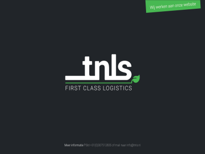 bv clas first informatie logistic tnls